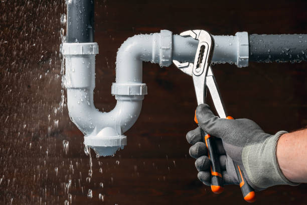 Professional Leak Detection technician working in Issue, MD